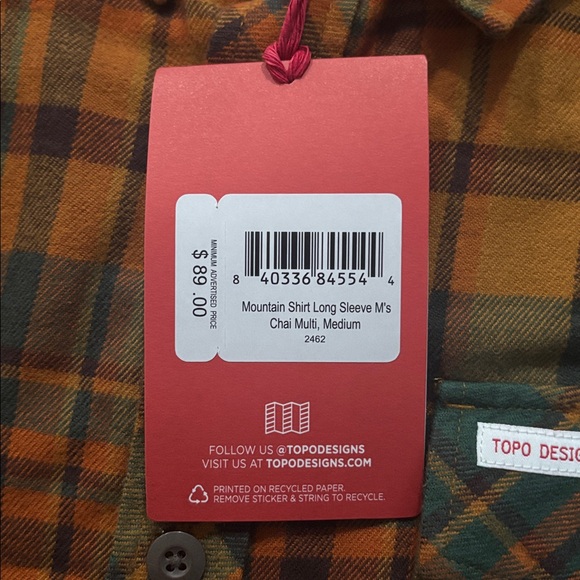 Plaid Mountain Shirt - Men's - Picture 4 of 5